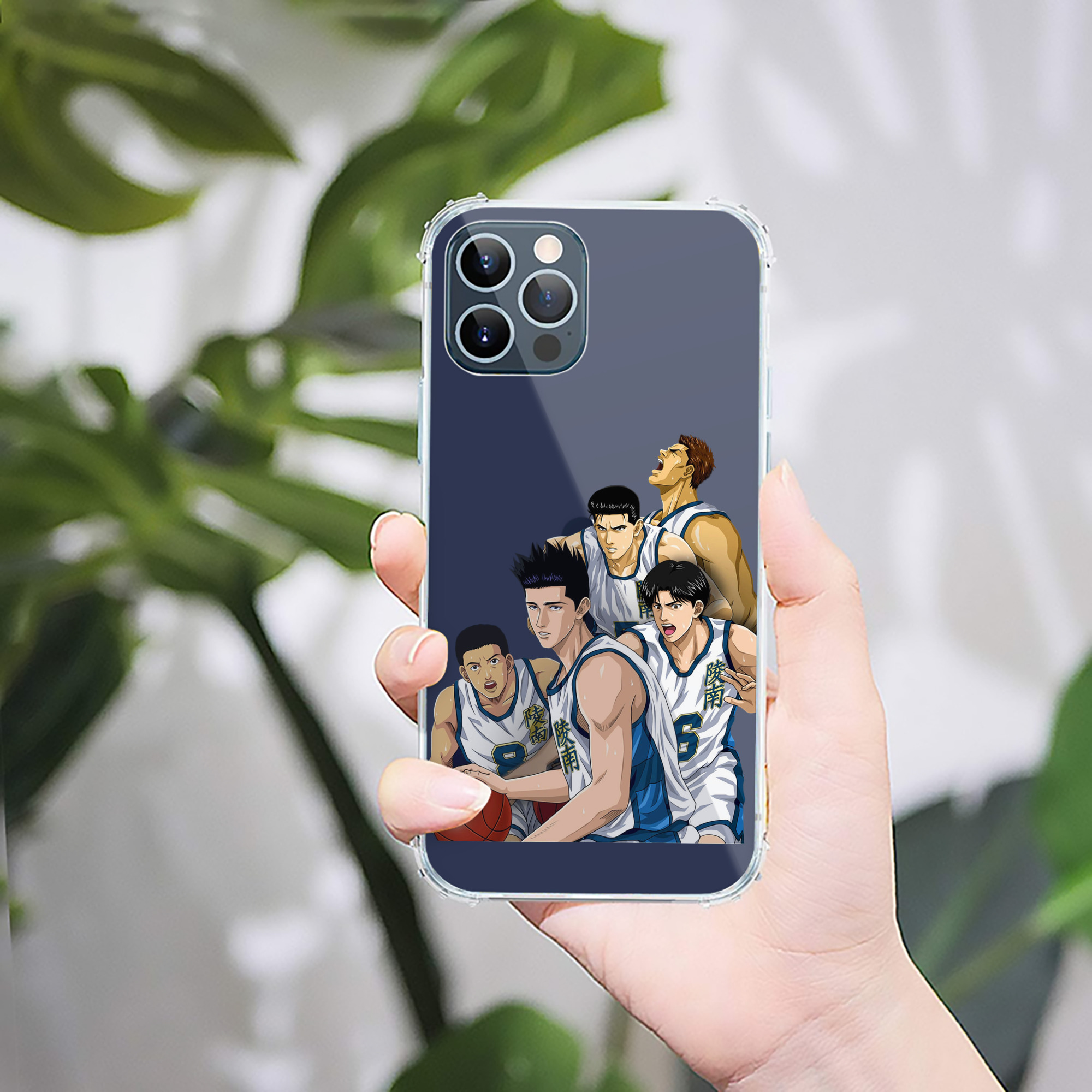 （画像用） SLAM DUNK／スラムダンク 【iPhone 12シリーズ対応】透明スマホケース（クリアソフトケース）